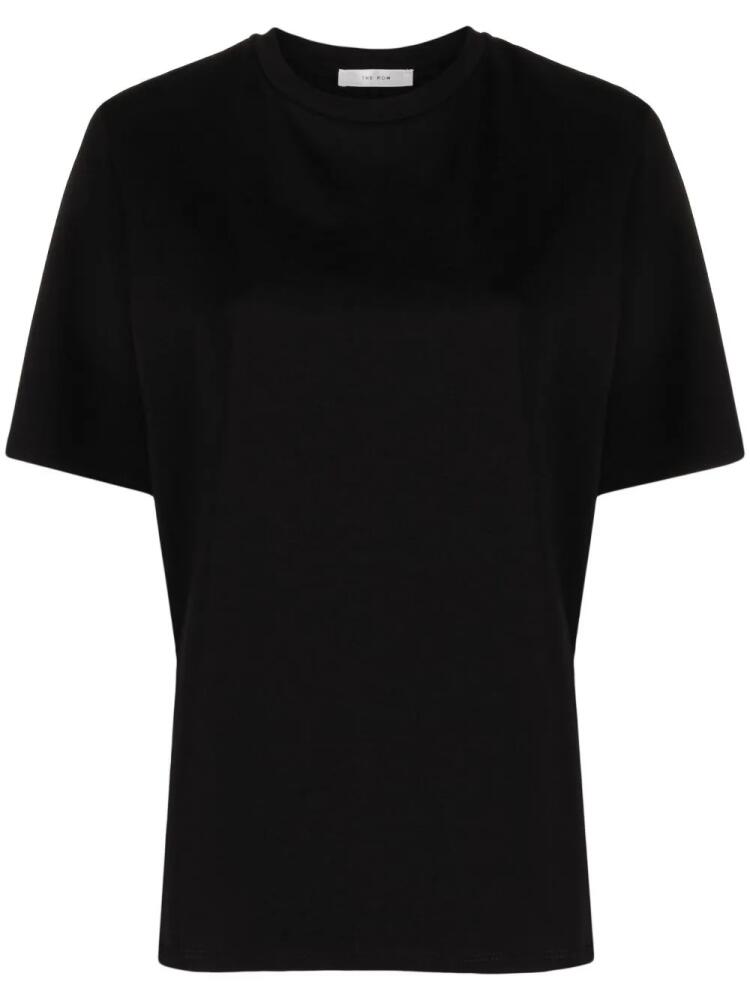 The Row Chiara cotton T-shirt - Black Cover