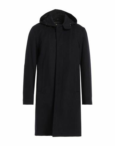 Sealup Man Coat Midnight blue Wool, Cashmere Cover