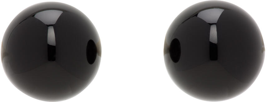 Sophie Buhai Black Onyx Boule Stud Earrings Cover