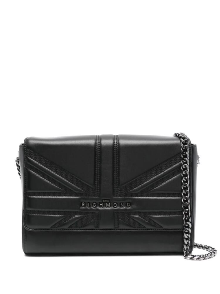 John Richmond Dorico leather shoulder bag - Black Cover