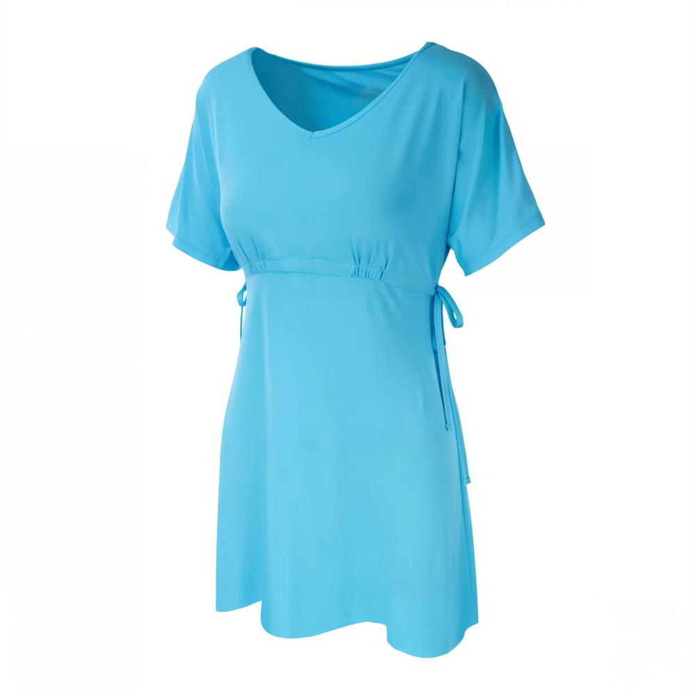 UV Skinz Short Cover-Up in Aqua Cover