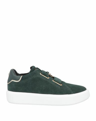 Apepazza Woman Sneakers Dark green Textile fibers Cover