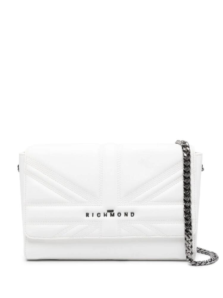 John Richmond padded shoulder bag - White Cover