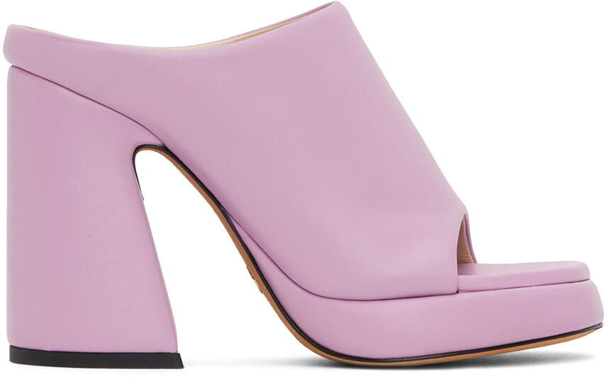 Proenza Schouler Purple Forma Platform Sandals Cover