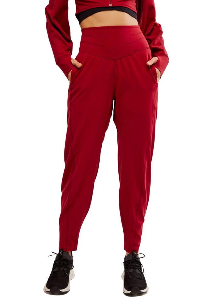 FP Movement by Free People FP Movement Never Better Sweatpants in Crimson Cover