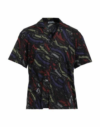 Octopus Man Shirt Black Cotton Cover