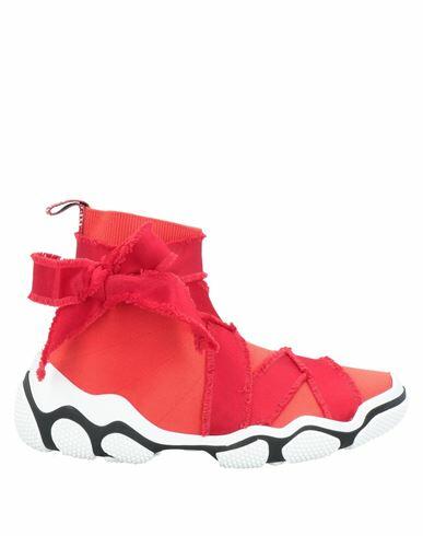 Red(v) Woman Sneakers Red Textile fibers Cover