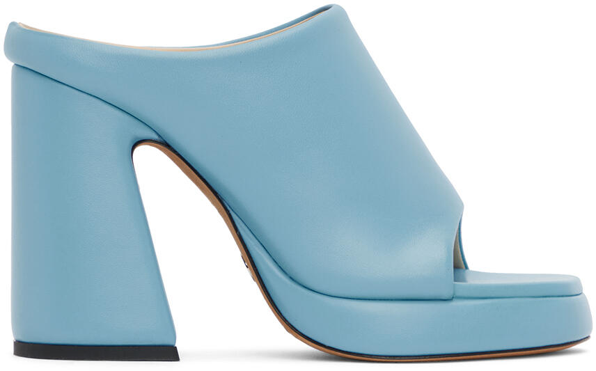 Proenza Schouler Blue Forma Platform Sandals Cover