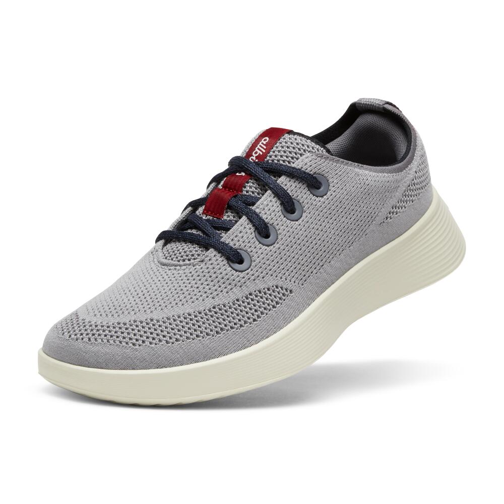 Allbirds Men's Tree Runner Go, Cloudy Grey Cover