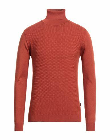 Dooa Man Turtleneck Rust Viscose, Nylon Cover