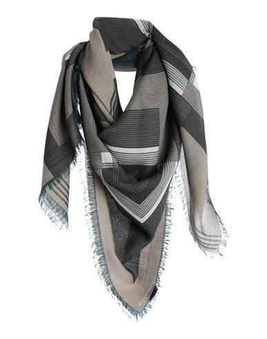 Boglioli Man Scarf Khaki Wool Cover