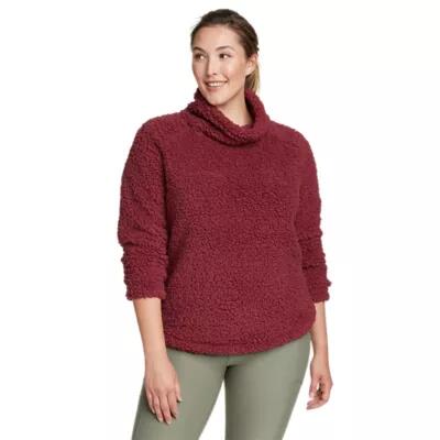 Eddie Bauer Women's Fireside Plush Pullover Cover