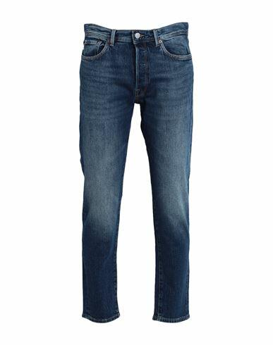 Selected Homme Man Jeans Blue Organic cotton, Cotton, Elastane Cover