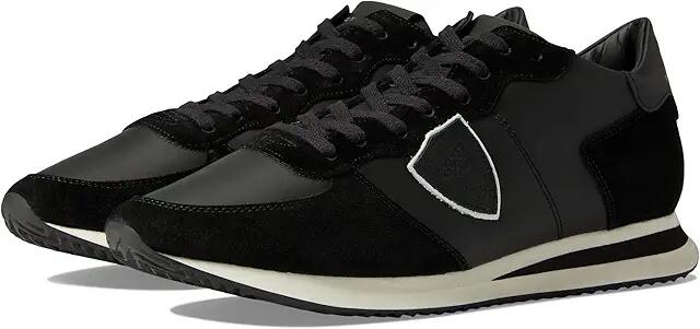 Philippe Model TRPX Sneaker (Basic Veau Microporius/Noir) Men's Shoes Cover