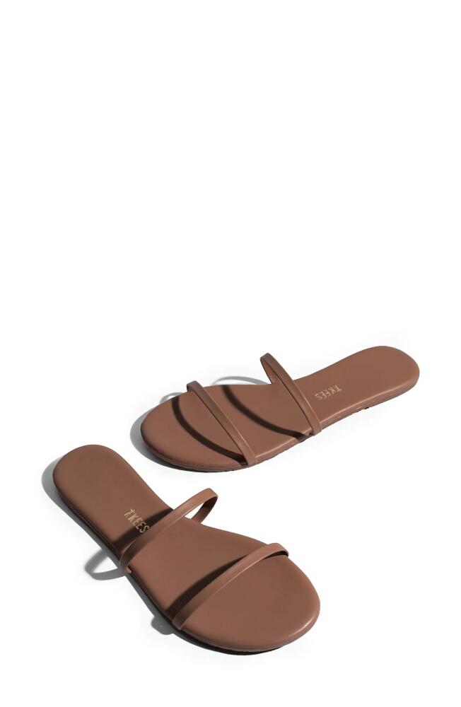 TKEES Gemma Slide Sandal in Matte Heat Wave Cover