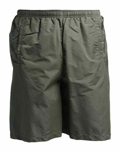 Off-white Man Swim trunks Military green Polyamide Cover