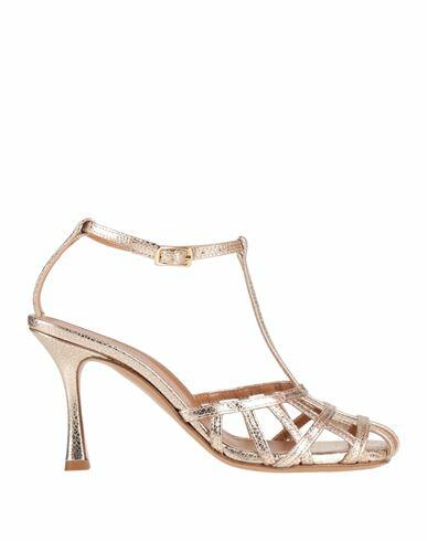 Guglielmo Rotta Woman Sandals Platinum Leather Cover