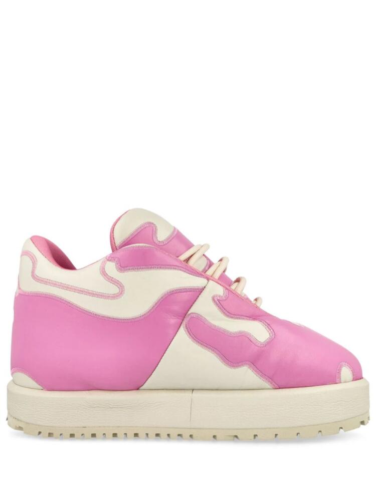 PDF Nuvola Mercury Pelle leather sneakers - Pink Cover