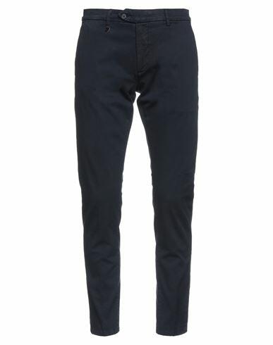 Antony Morato Man Pants Midnight blue Cotton, Elastane Cover