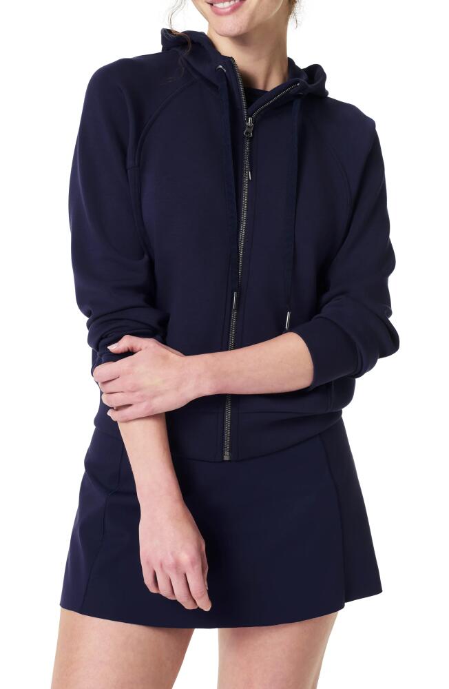 SPANX® AirEssentials Zip-Up Hoodie in Lapis Blue Cover