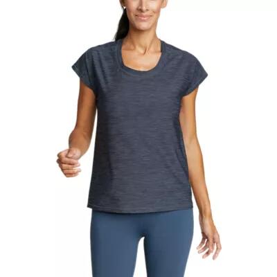 Eddie Bauer Women's Compass Essentials Short-Sleeve T-Shirt Cover