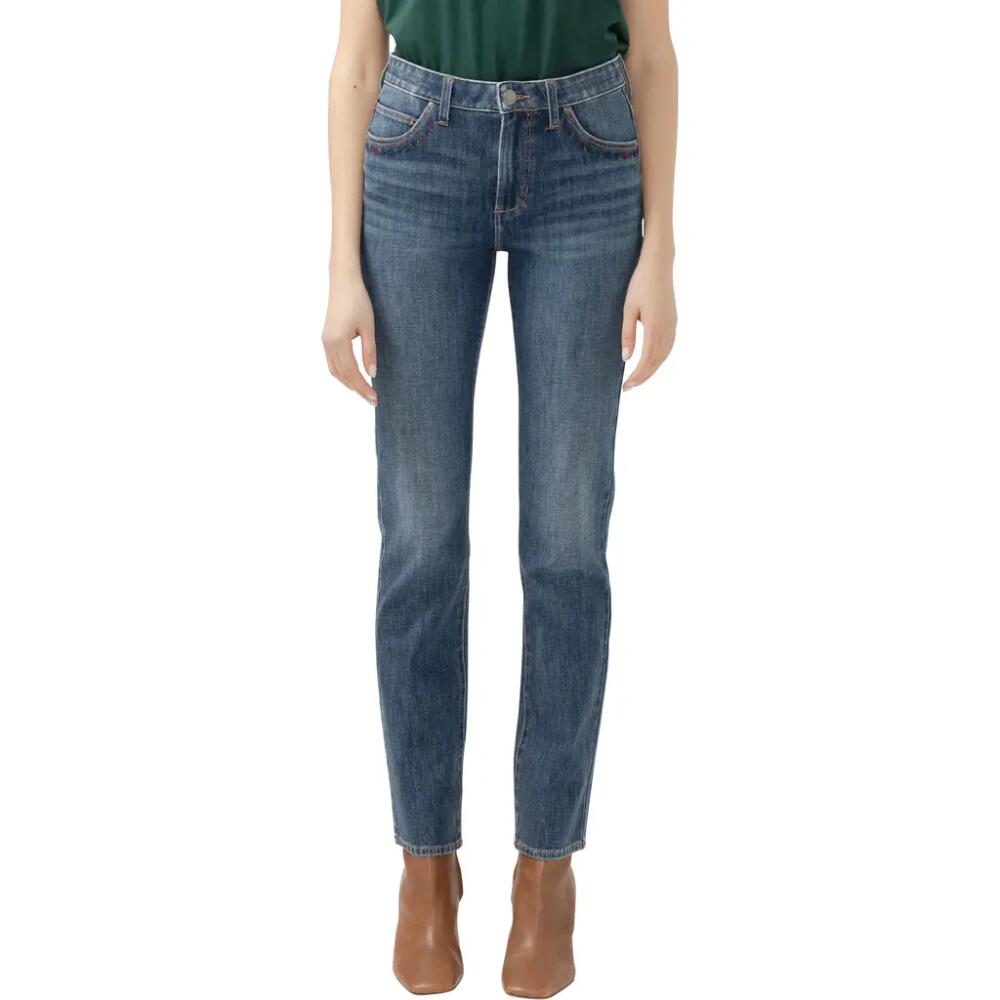 JAG Ruby Straight Leg Jeans in Jardin Blue Cover