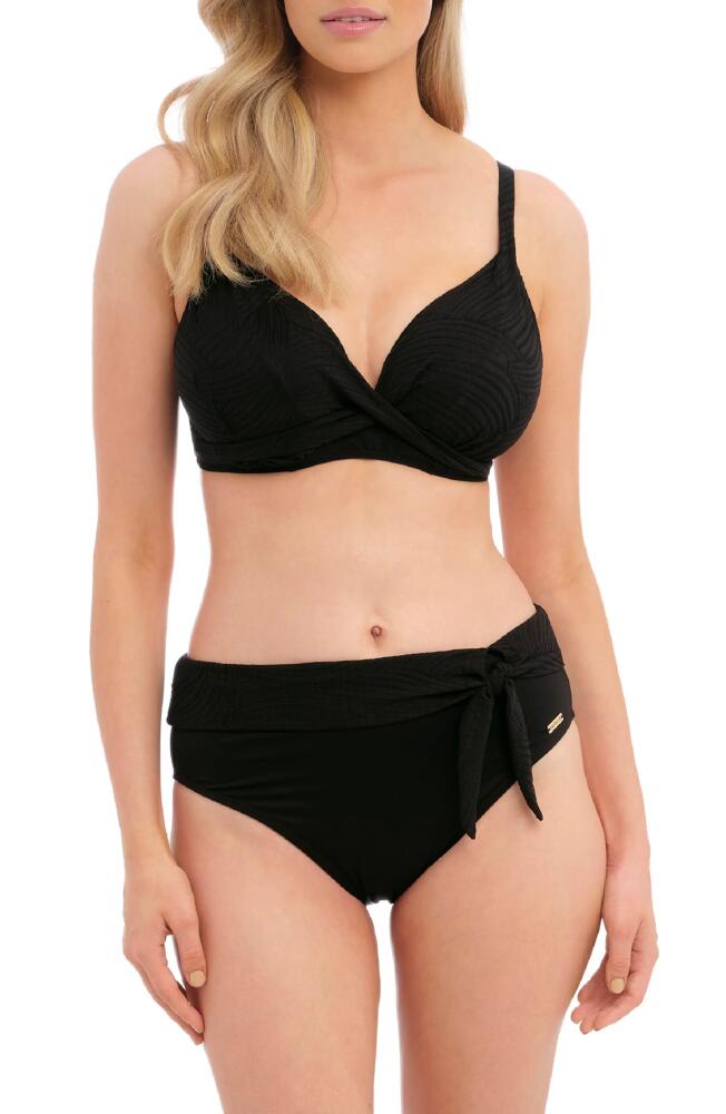 Fantasie Ottawa Underwire Plunge Bikini Top in Black Cover