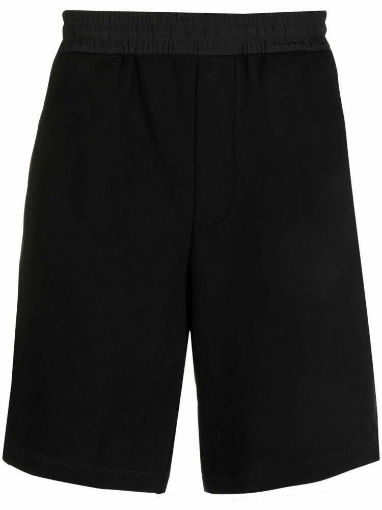 Emporio Armani elasticated-waist bermuda shorts - Black Cover