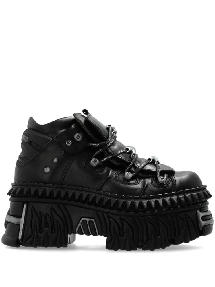 VETEMENTS x New Rock sneakers - Black Cover