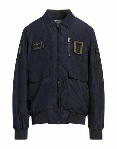 Aeronautica Militare Man Jacket Navy blue Polyester Cover