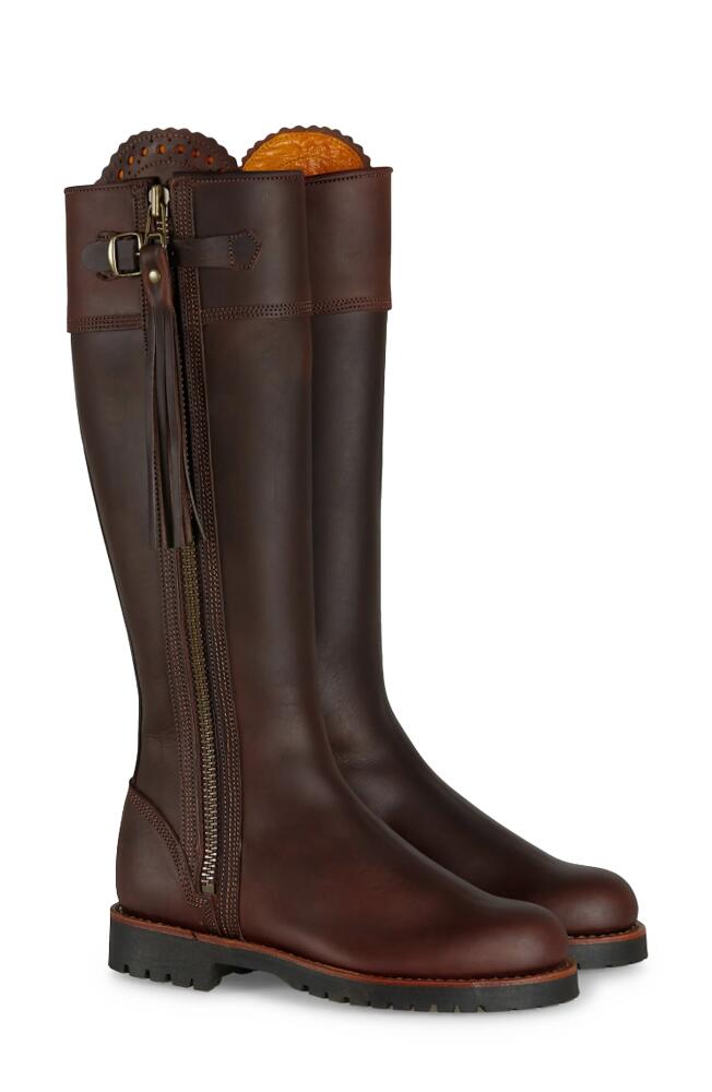 Penelope Chilvers Standard Tassel Knee High Boot in Conker Cover