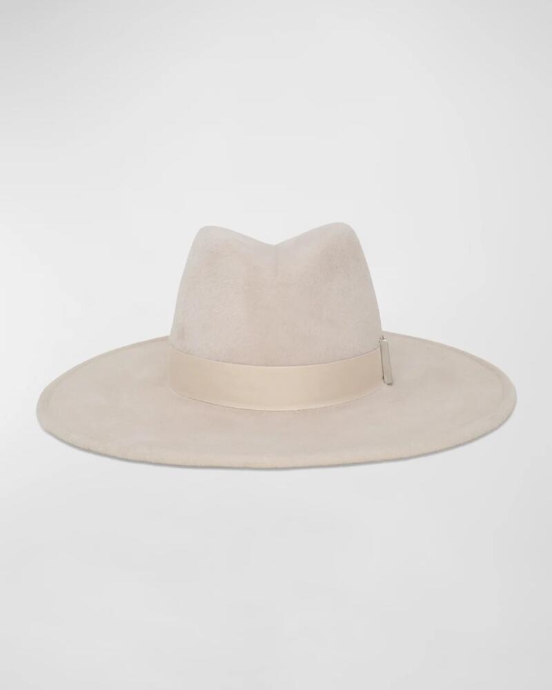 Gigi Burris Jeanne Ivory Felt Fedora Cover