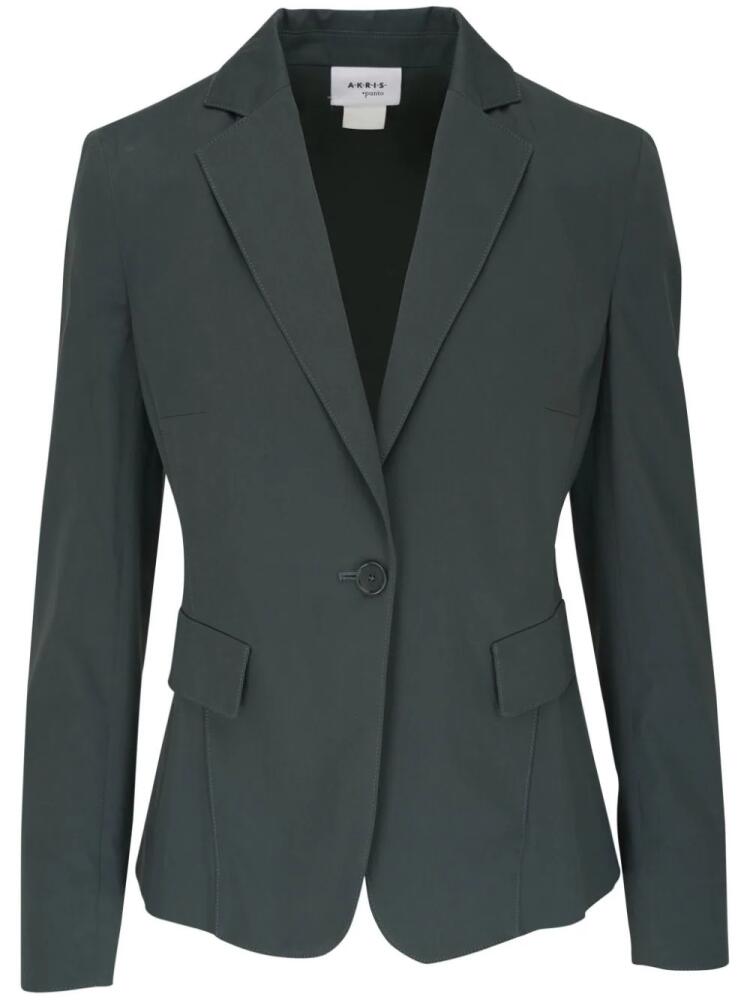 Akris Punto single-breasted blazer - Green Cover