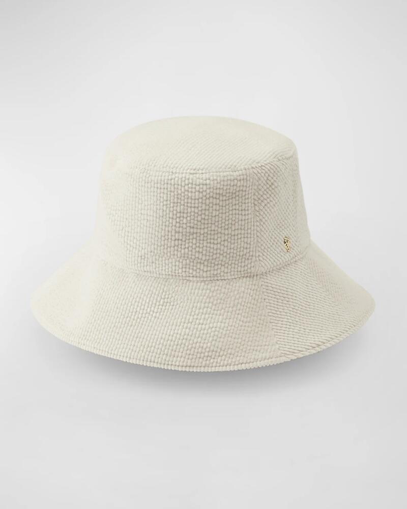 Helen Kaminski Pazia Velvet Corduroy Bucket Hat Cover