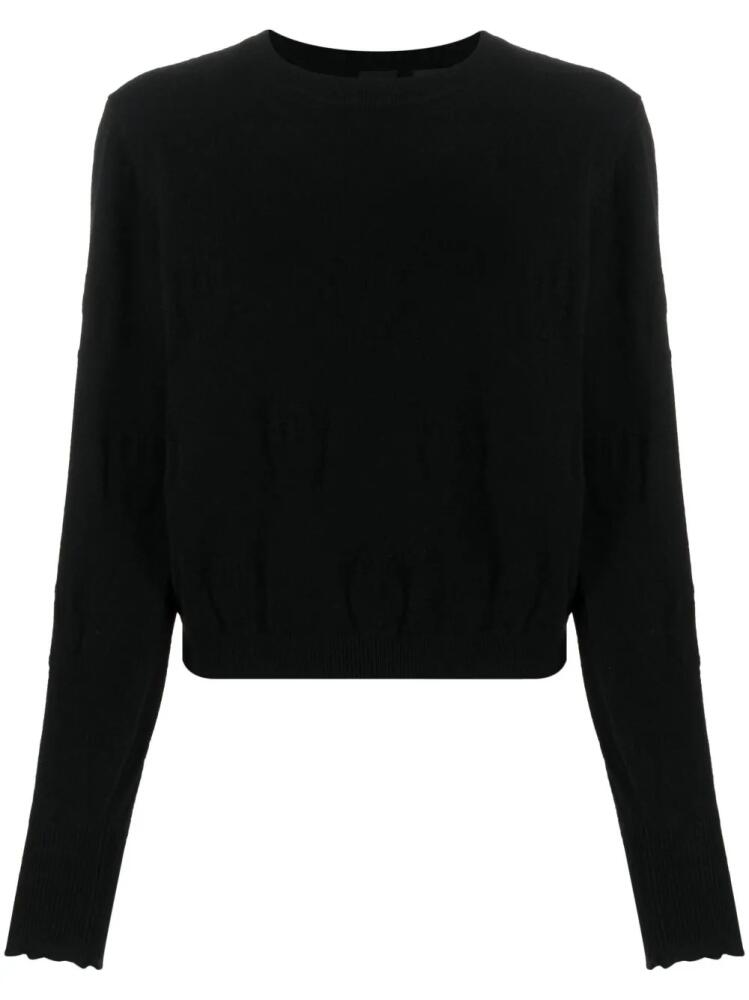 PINKO crew-neck cashmere jumper - Black Cover