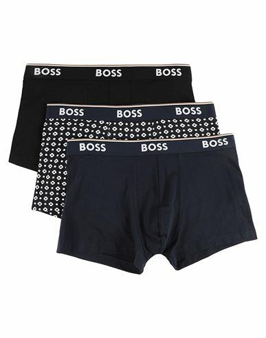 Boss Man Boxer Navy blue Cotton, Elastane Cover