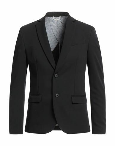 Imperial Man Blazer Black Polyester, Viscose, Elastane Cover