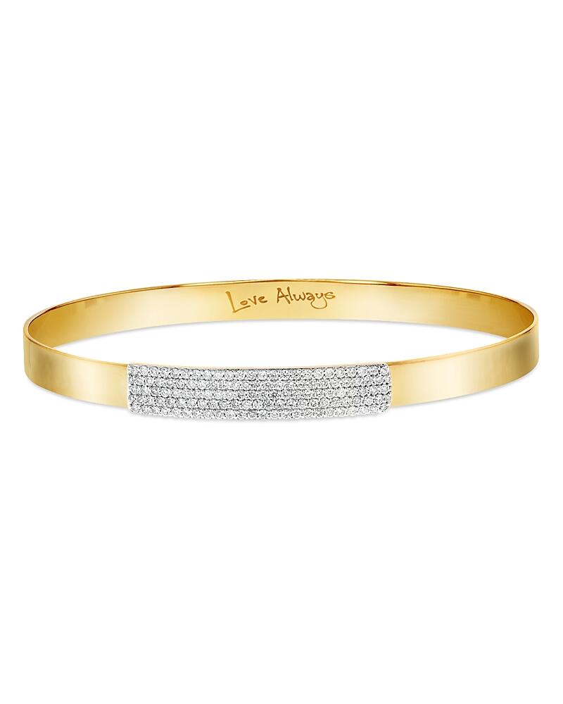 Phillips House Rhodium & 14K Gold Affair Diamond Bangle Bracelet Cover