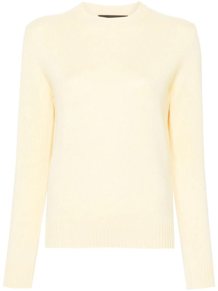 Fabiana Filippi perforated-detail sweater - Yellow Cover