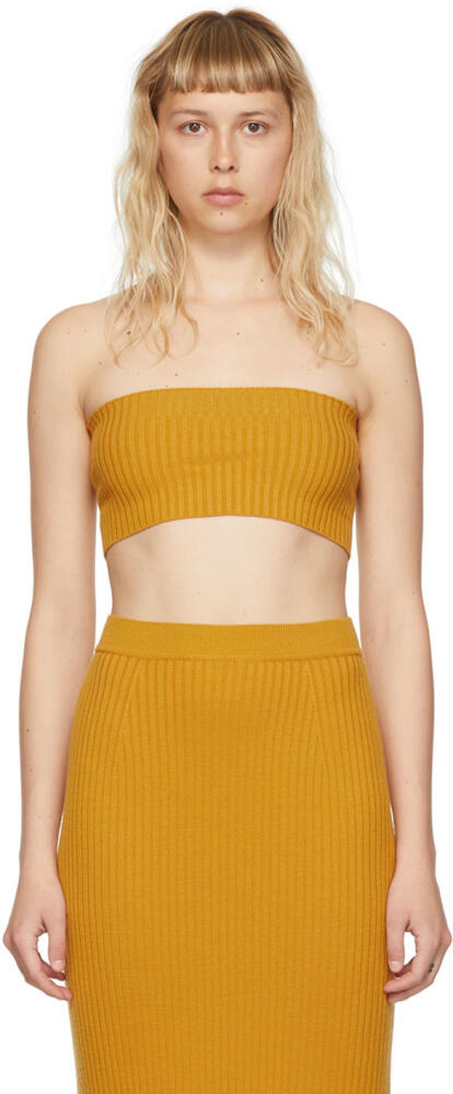 Chloé Yellow Wool Camisole Cover