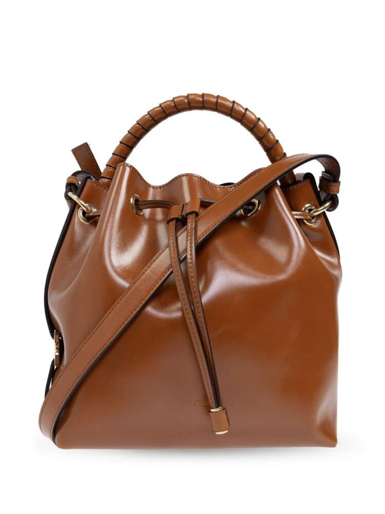 Chloé leather bucket bag - Brown Cover