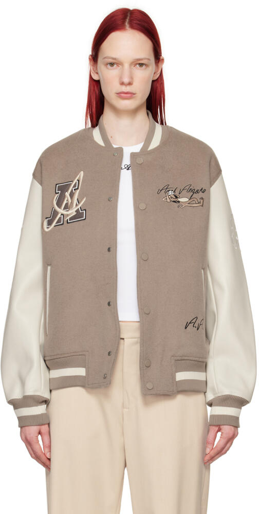 Axel Arigato Brown Wes Bomber Jacket Cover