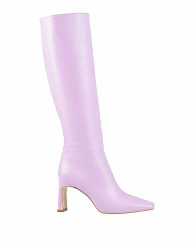 Liu ·jo Woman Boot Lilac Soft Leather Cover