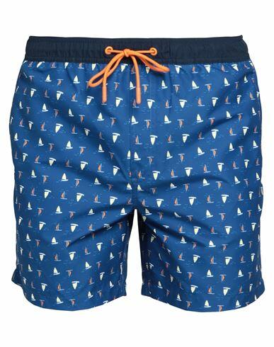 North Sails Man Swim trunks Blue Polyester Cover