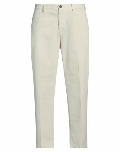 Manuel Ritz Man Pants Ivory Cotton, Elastane Cover