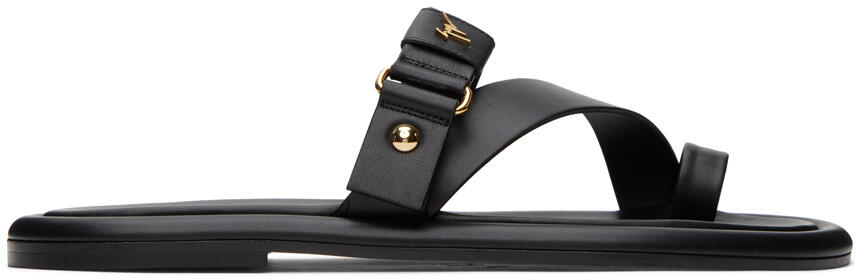 Giuseppe Zanotti Black Taanguy Sandals Cover