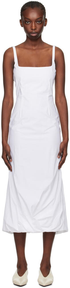 16Arlington White Sidd Midi Dress Cover