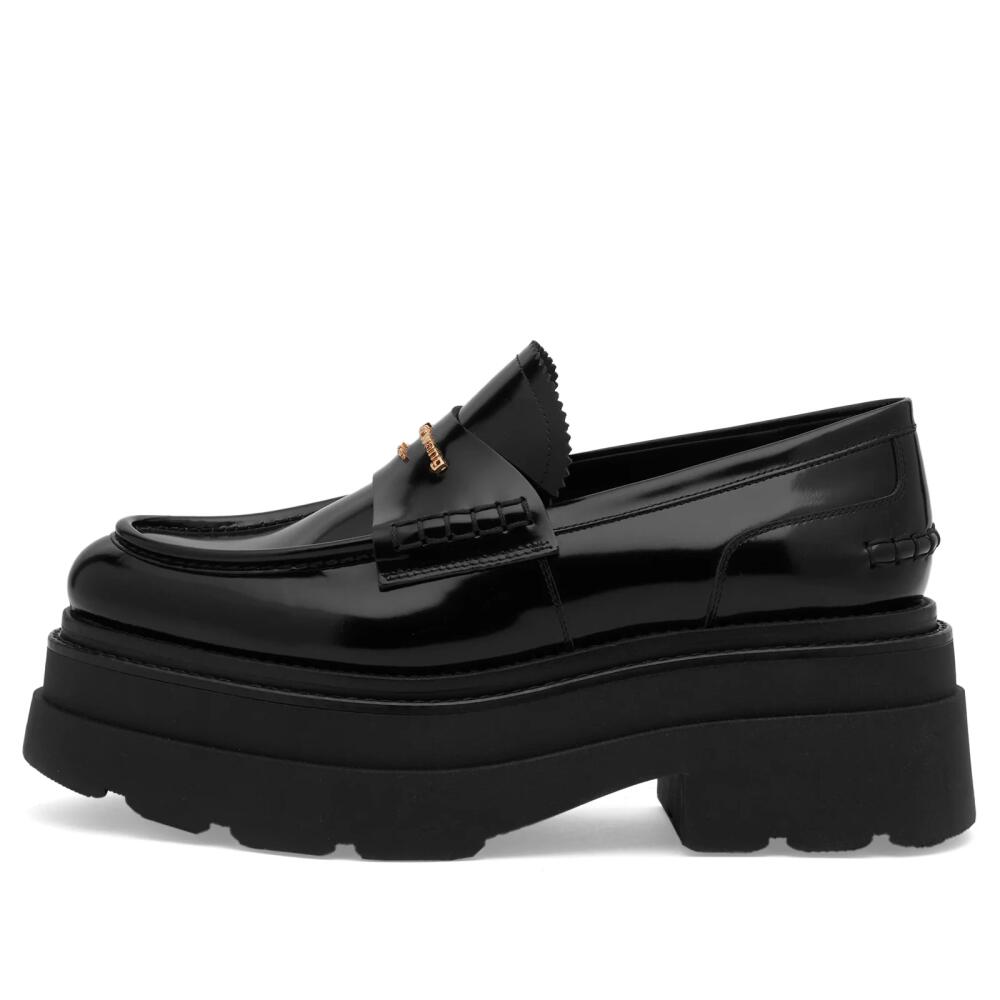 Alexander Wang Women's Patent Leather Platform Loafer in Black Cover