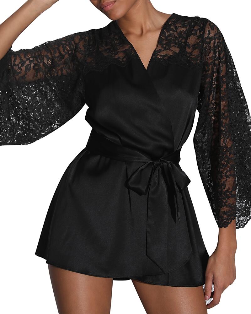 Fleur du Mal Venus Lace Angel Sleeve Robe Cover