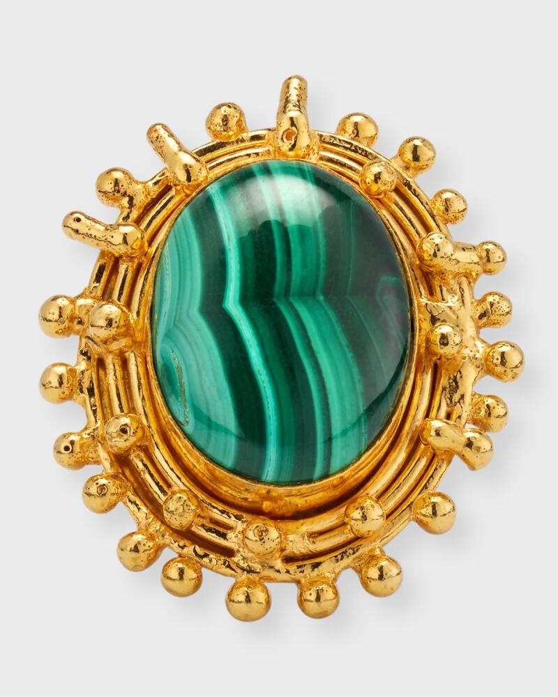 Sylvia Toledano Stonedots Malachite Ring Cover